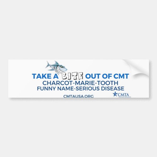 take a bite out of CMT Bumper Sticker