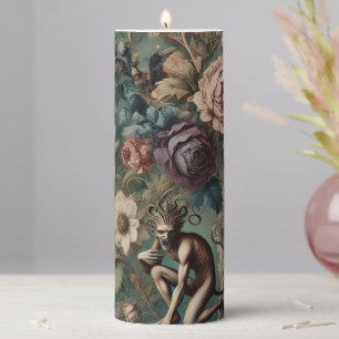Take a Bow – Gothic Sanctum in Solitaire Pillar Candle