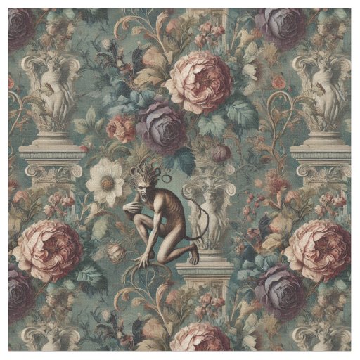 Take a Bow – Gothic Victorian Classic Tile Fabric