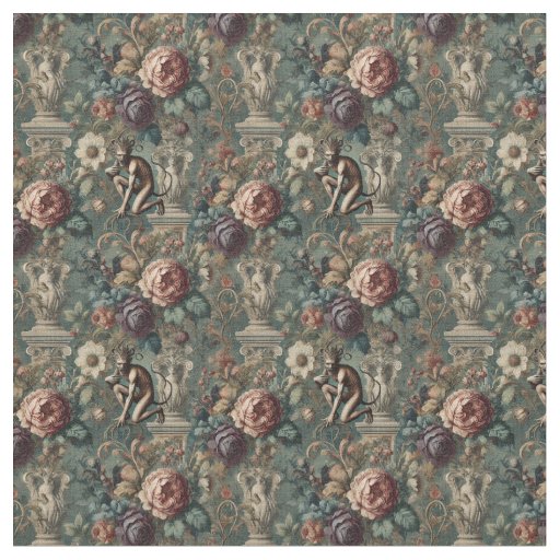 Take a Bow – Gothic Victorian Dense Tile Fabric