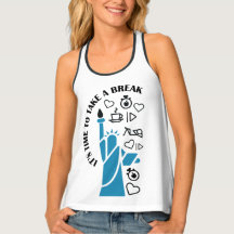 Take a break refreshing cool and fun filled design