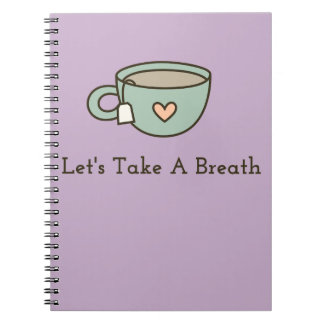 Take a Breath AYogiKitchen Notebook