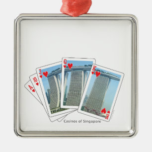 Take A Chance On Me - Customizable Metal Ornament