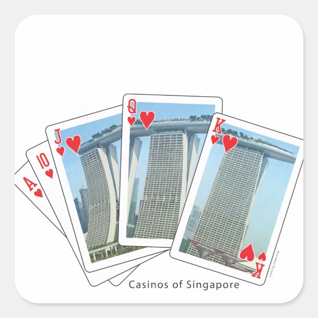 Take A Chance On Me - Customizable Square Sticker (Front)