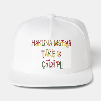 Take a Chill Pill Hakuna Matata Gifts Trucker Hat