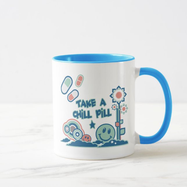 Take a Chill Pill Mug (Right)