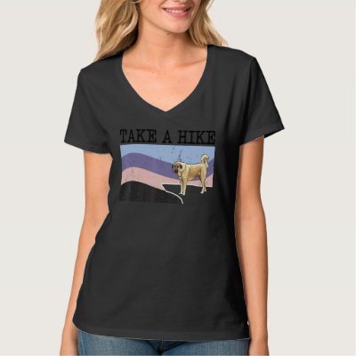 Take A Hike Anatolian Shepherd Dog  Graphic Hiking T-Shirt