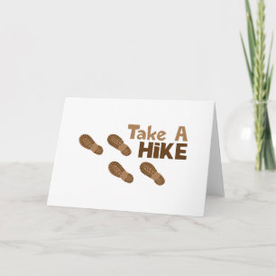 Take A Hike Card