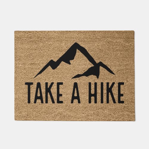 Take A Hike Doormat