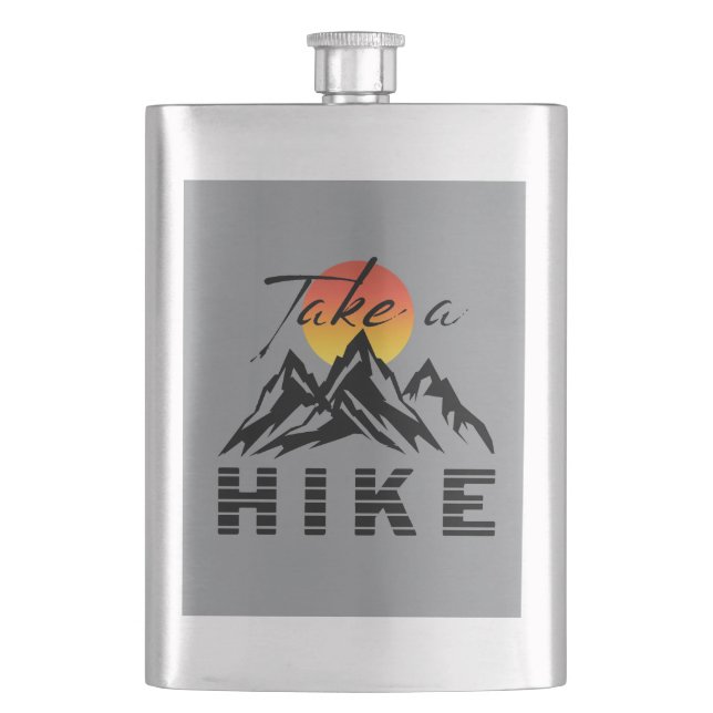 Take A Hike Flask (Front)