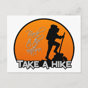 Take a Hike invitation, customizable Invitation