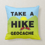 Take A Hike Landscape Throw Pillow