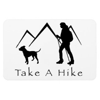 Take a Hike Magnet-Pitbull/Mountain Magnet