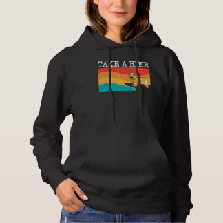 Take A Hike Norwich Terrier Graphic Hiking Hoodie