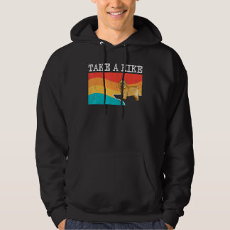 Take A Hike Norwich Terrier Graphic Hiking Hoodie