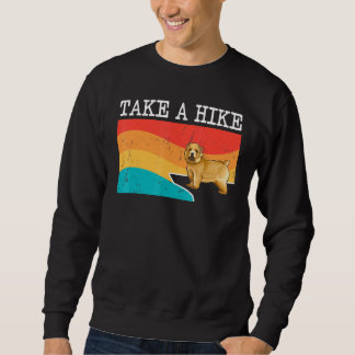 Take A Hike Norwich Terrier Graphic Hiking Sweatshirt
