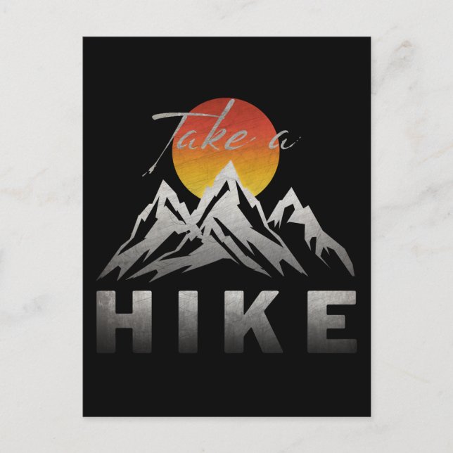 Take A Hike  Postcard (Front)