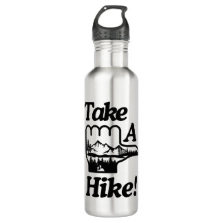 Take A Hike  Stainless Steel Water Bottle