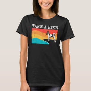 Take A Hike Toy Fox Terrier Graphic Hiking T-Shirt
