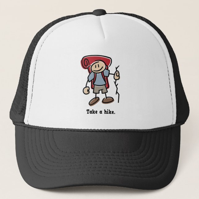 Take a Hike Trucker Hat (Front)