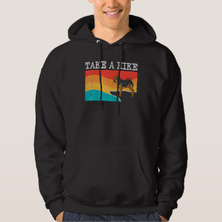 Take A Hike Welsh Terrier Graphic Hiking Hoodie