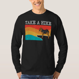Take A Hike Welsh Terrier Graphic Hiking T-Shirt