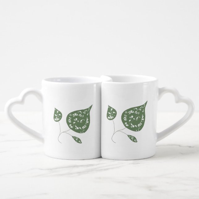 Take a Leaf Coffee Mug Set (Front Nesting)