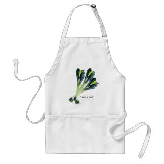 take a leek adult apron