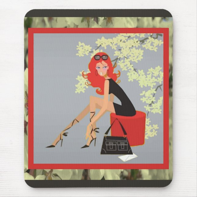 Take A Load Off Mousepad (Front)