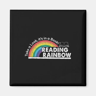 Take A Look Its In A Book Reading Book Vintage Rai Magnet