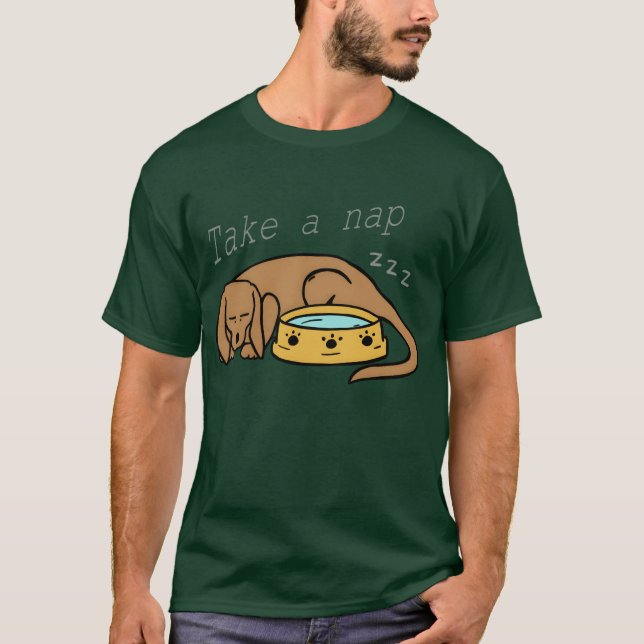 Take A Nap Dog Gift For Dog Lover family family T-Shirt (Front)