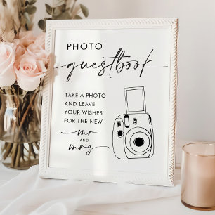 Take a Photo Wedding Guestbook Sign