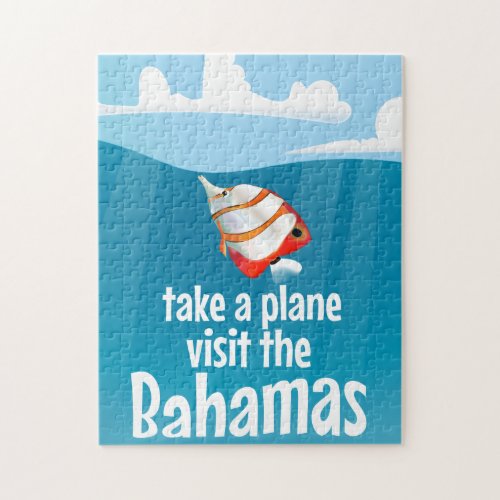 Take a Plane to the Bahamas Jigsaw Puzzle