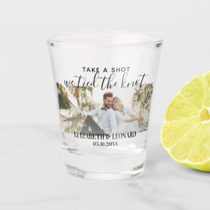 take a shot custom photo shot glass favor