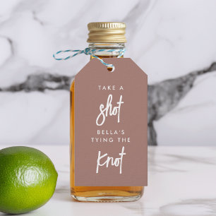 Take a Shot, She's Tying the Knot Bachelorette Gift Tags