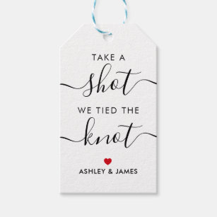 Best Take A Shot We Tied Gifts on Zazzle