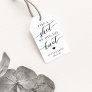 Take a Shot, We Tied the Knot Wedding Favor Gift Tags