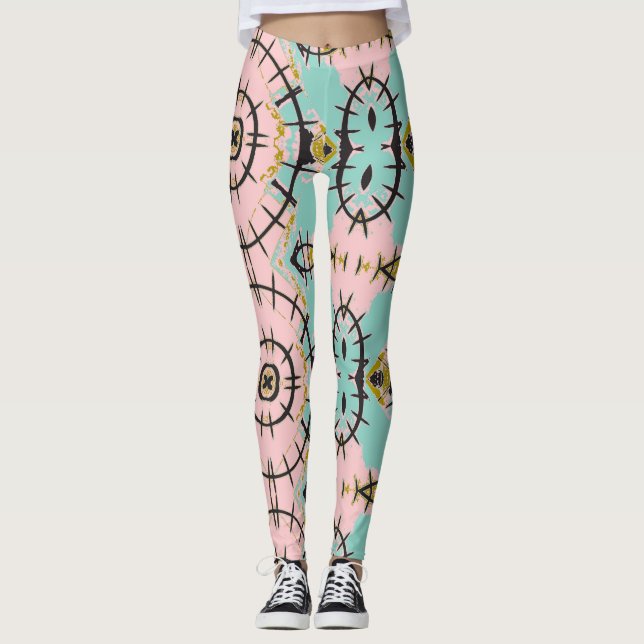 Take a Spin Leggings (Front)