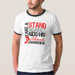 Take a Stand Against AIDS HIV T-Shirt