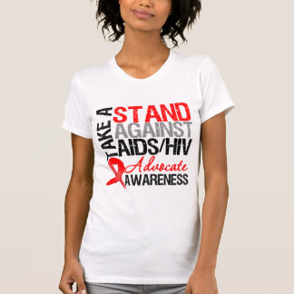 Take a Stand Against AIDS HIV T-Shirt