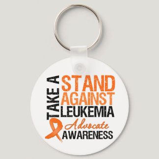 Take a Stand Against Leukemia Keychain