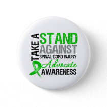 * Take a Stand Against Spinal Cord Injury Pinback Button