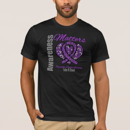 Take A Stand _ Pancreatic Cancer T_Shirt