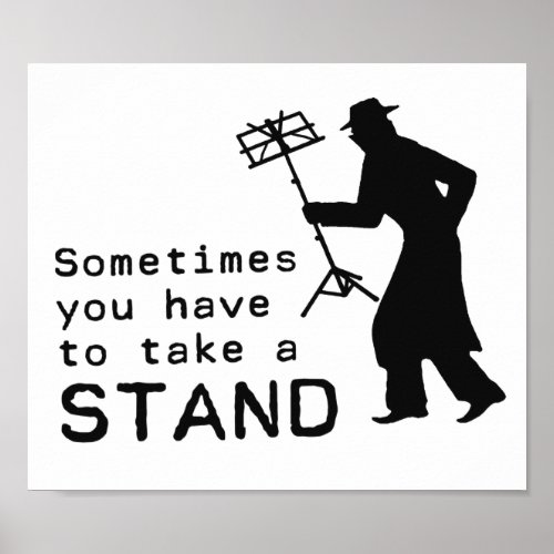 Take a Stand Poster