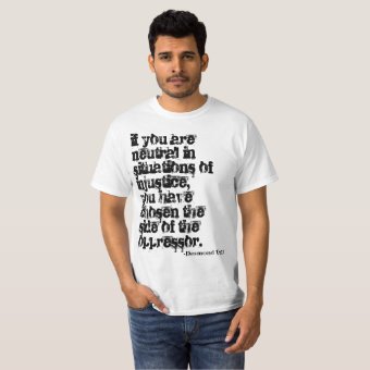 Take A Stand T-Shirt | Zazzle