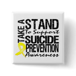 Take A Stand To Support Suicide Prevention Button