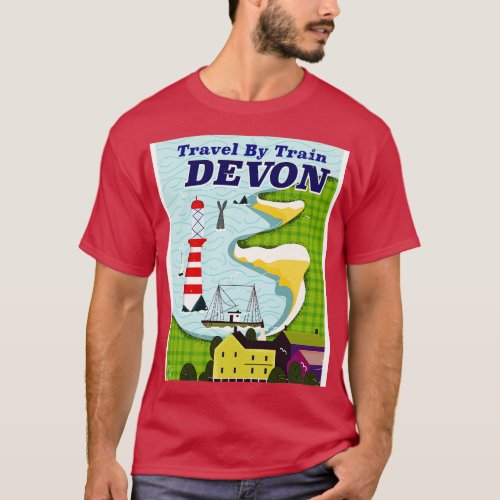 Take a Train to Devon T_Shirt