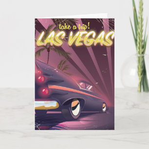Take a trip to Las Vegas Nevada! Holiday Card