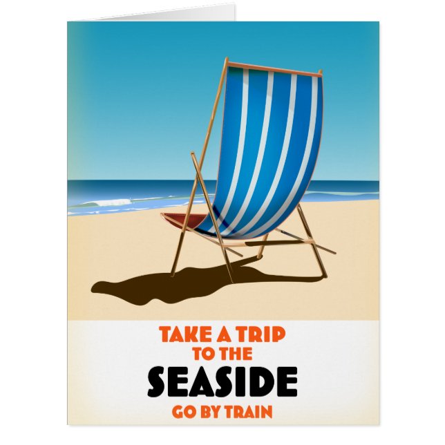 Take a trip to the seaside cards (Front)