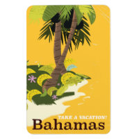 Take a Vacation Bahamas vintage travel poster
